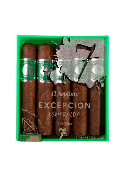 El Septimo Geneva Diamond Series Excepcion Esmeralda (5x60 / Box 10)