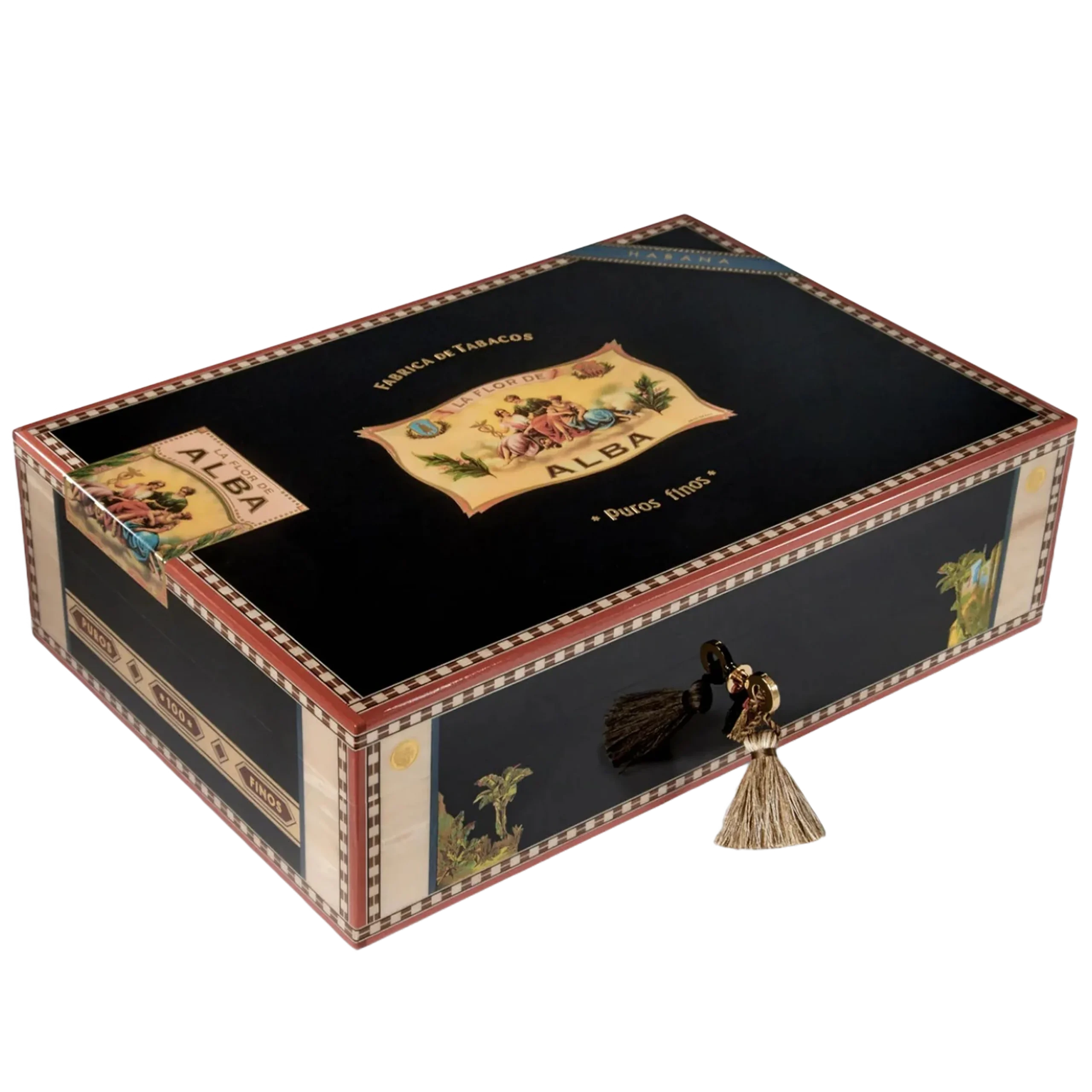 Elie Bleu Alba 110 Count- Black Sycamore
