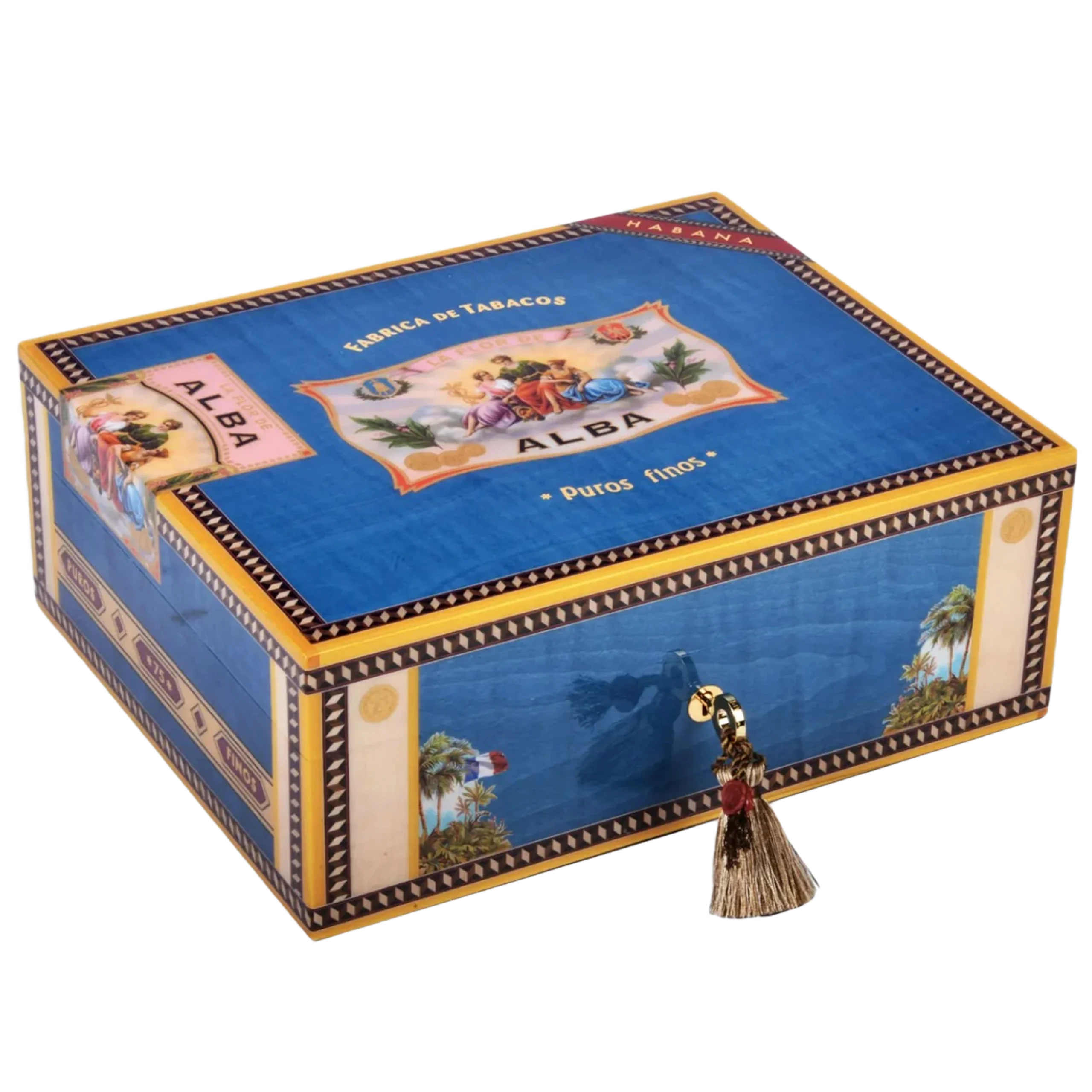 Elie Bleu Alba 75 Count- Blue Sycamore