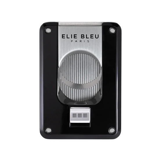 Elie Bleu Cigar Cutter – Hi Gloss Black Lacquer