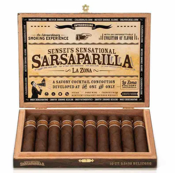 Espinosa Sensei's Sensational Sarsaparilla Belicoso (5.5x52 / Box 10)