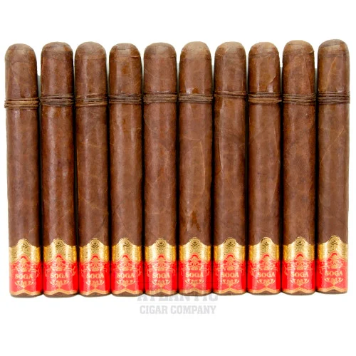 Esteban Carreras Soga de Oro Red Sumatra Toro (5 3/4x54) 10-Pack