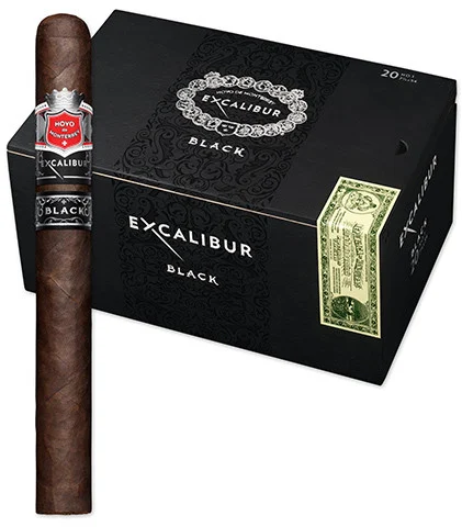 Excalibur Black No. 1 Double Corona (7.2x54 / Box 20)