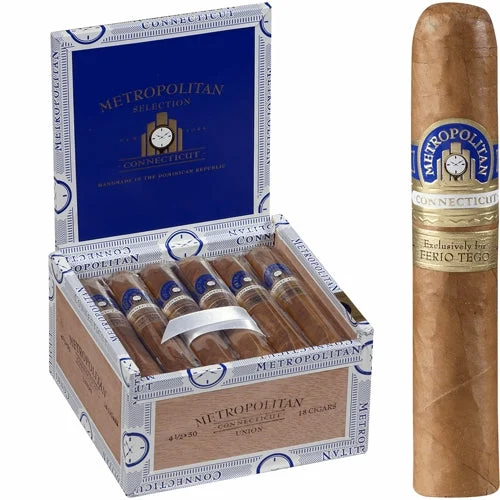 Ferio Tego Metropolitan Connecticut Union4.5" x 50 (Robusto)