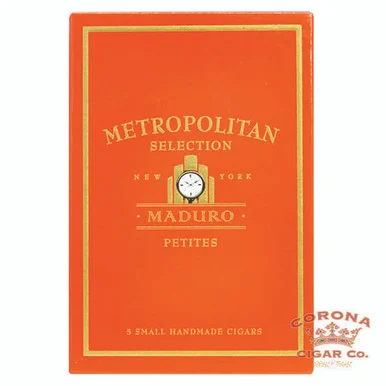 Ferio Tego Metropolitan Maduro Petites (4 x 34)