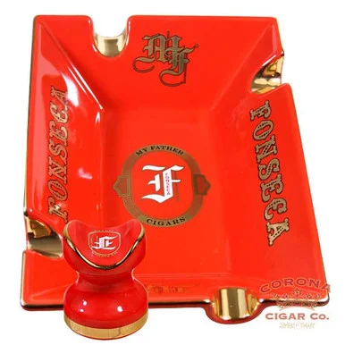 Fonseca by My Father Ashtray Set - Red