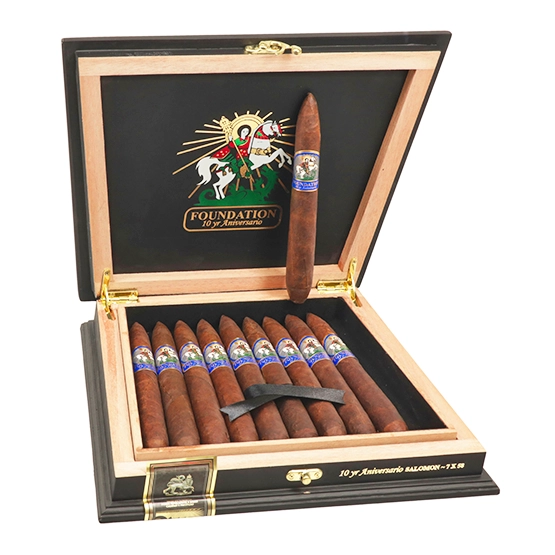 Foundation 10th Anniversary Salomon Limited Edition Cigar – Box of 10