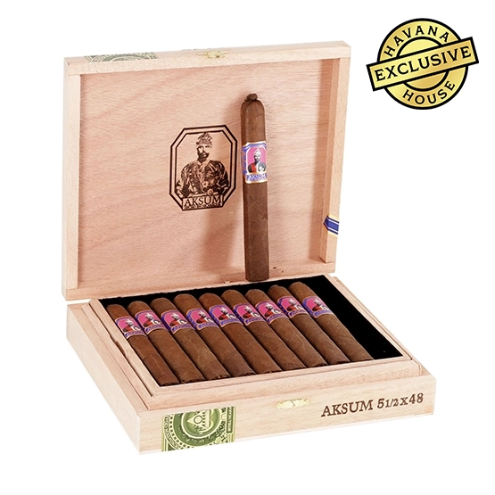 Foundation Aksum Claro Corona Cigar – Box of 10 [Havana House Exclusive]