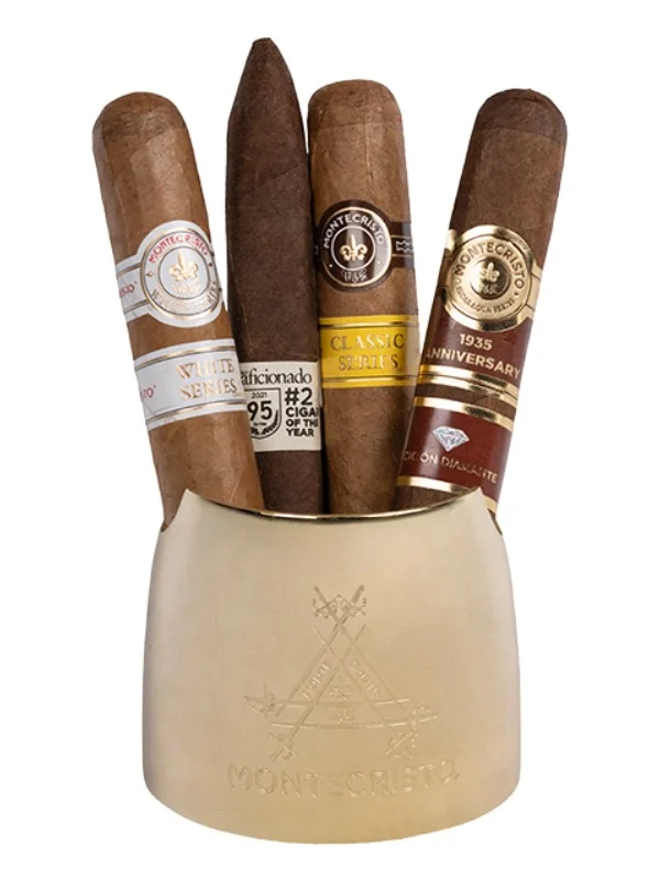BONUS Montecristo 4ct Travel Ashtray Kit