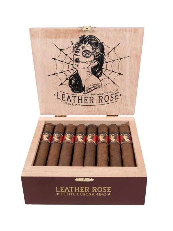 Deadwood Tobacco Co. Leather Rose Petite Corona