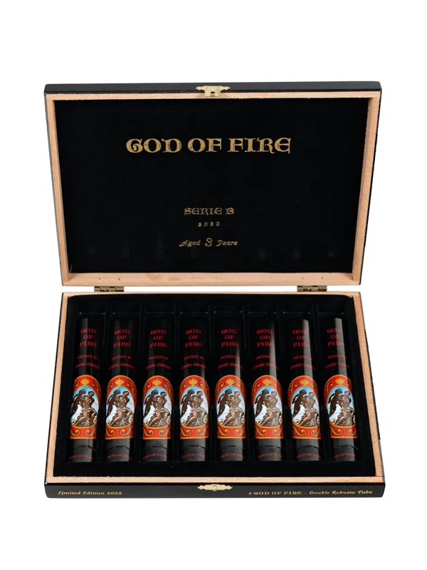 God of Fire Serie B Double Robusto Tubo