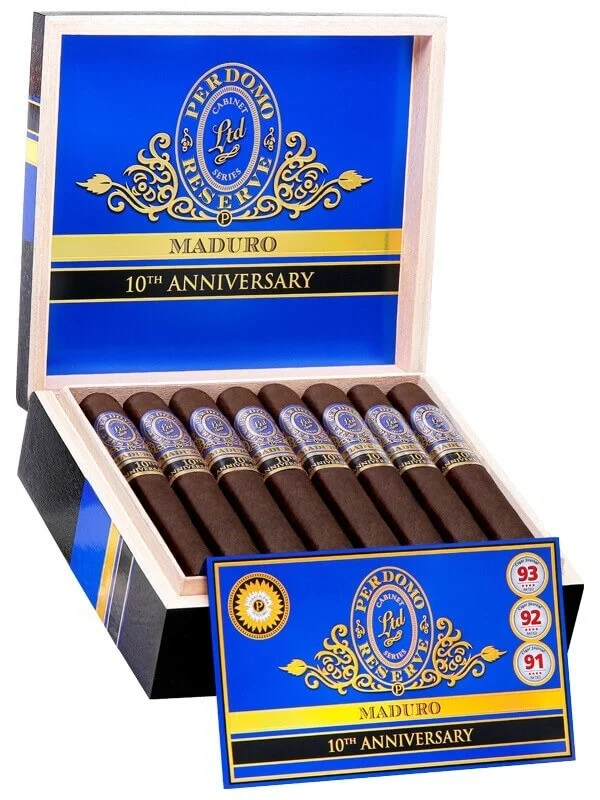 Perdomo 10th Anniversary Box-Pressed Maduro Super Toro