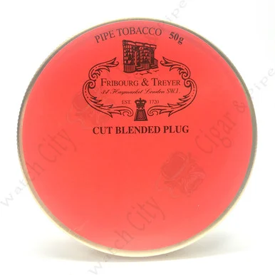 Fribourg & Treyer Cut Blended Plug 50gr Tin