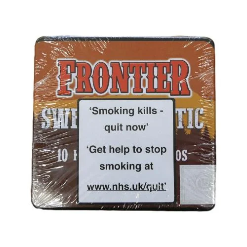 Frontier Cheroot Authentic (Formerly Sweet Aromatic)- Tin of 10 Cigarillos