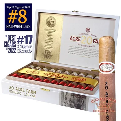 FSG 20 Acre Farm by Drew Estate Robusto (5 1/4 x 54)