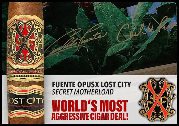 Fuente Fuente OpusX Lost City Secret Motherload (Assorted Cigars / Quantity Undisclosed)