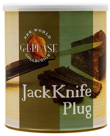 G.L. Pease Jackknife Plug 8 oz Tin