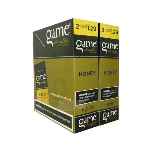 Game Cigarillos Honey Flavor
