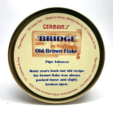 Germain Bridge old Brown Flake1.76 oz Tin