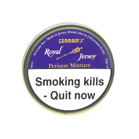 Germain’s Royal Jersey Perique Mixture British Pipe Tobacco 50g – Single Tin