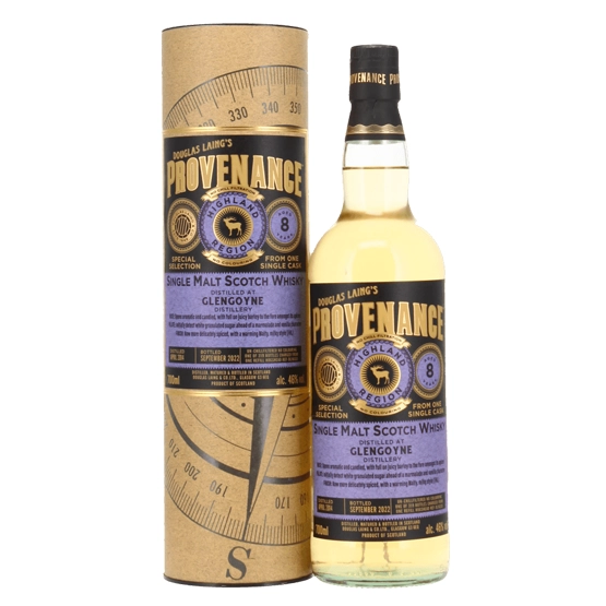 Glengoyne 8 Years Old 2014 – ProvenanceSingle Malt Scotch Whisky (Douglas Laing) (70cl / 46%)