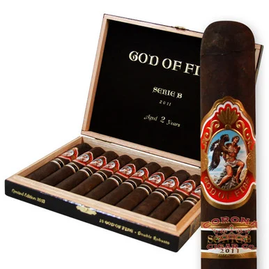 God of Fire Serie B Double Robusto (53/4 x 52)