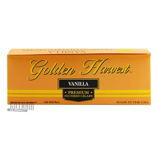 Golden Harvest Filtered Cigars Vanilla