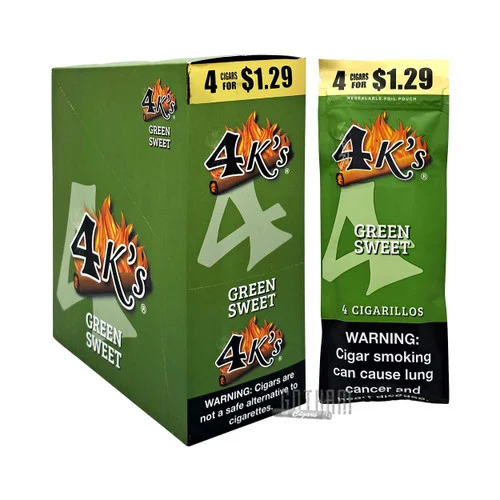 Good Times 4Ks Cigarillos Green Sweet