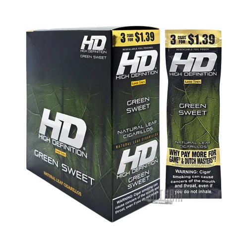 Good Times Cigarillos #HD Green Sweet