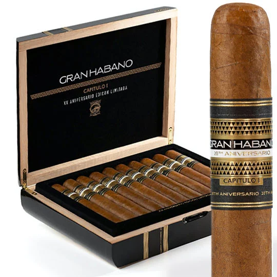 Gran Habano 20th Anniversary Edicion Limitada El Triunfo Torpedo (6x52 / Box 20)
