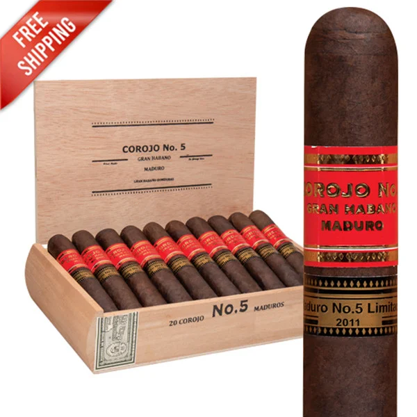 Gran Habano #5 Maduro Corojo Pyramid (6.1x52 / Pack 20)