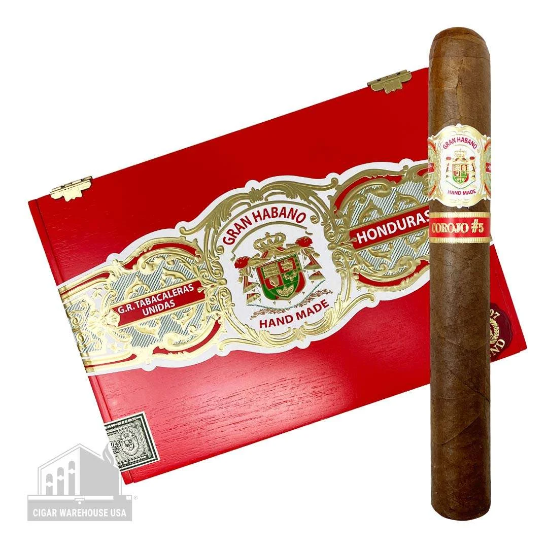 Gran Habano No. 5 Corojo Gran Robusto Tubo – Box