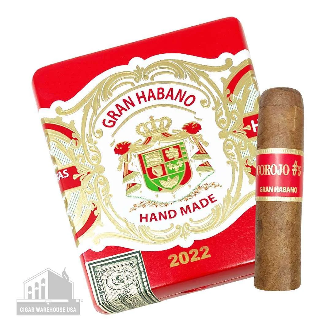 Gran Habano No. 5 Corojo Shorty Robusto – Box
