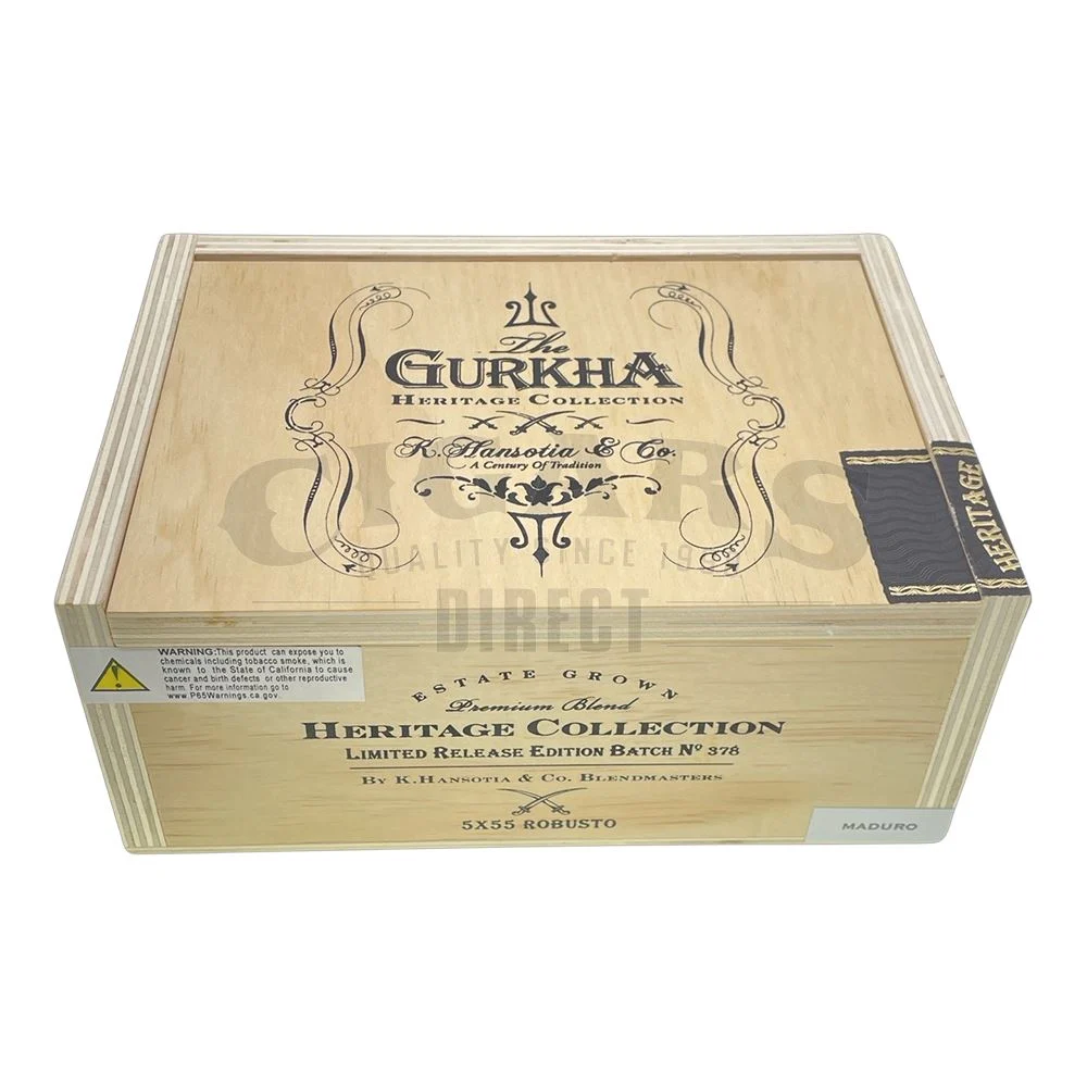 Gurkha Heritage Maduro Robusto