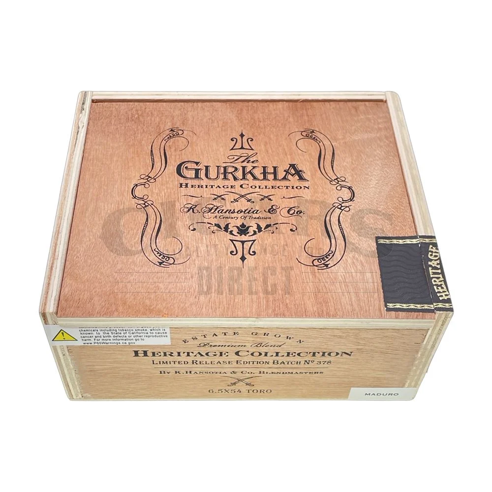 Gurkha Heritage Maduro Toro
