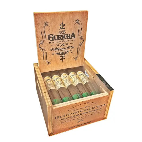 Gurkha Heritage Robusto Corto Cigar – Box of 15