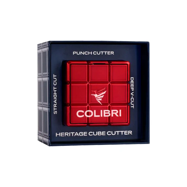 Heritage Cube Desk Cutter Red