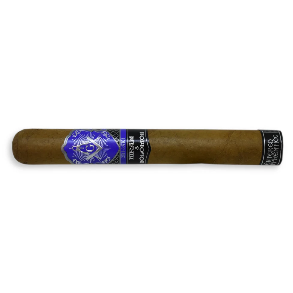 Hiram and Solomon Entered Apprentice Toro – Single Cigar