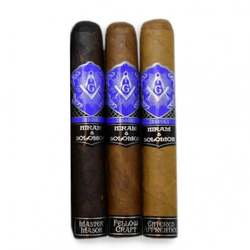 Hiram and Solomon Robusto Selection Sampler – 3 Cigars