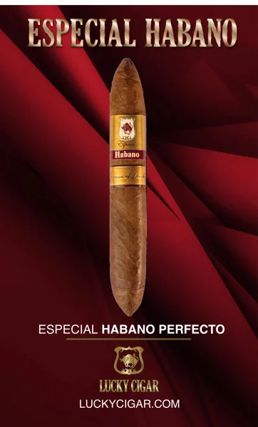 House Of Lucky Especial Habano Perfecto Box Press (6x52 / Box 20)