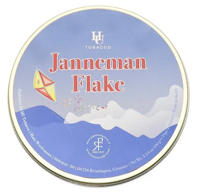 HU Tobacco Janneman Flake 100g Tin