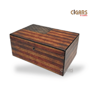 Humidor Supreme Old Glory 100-ct Humidor