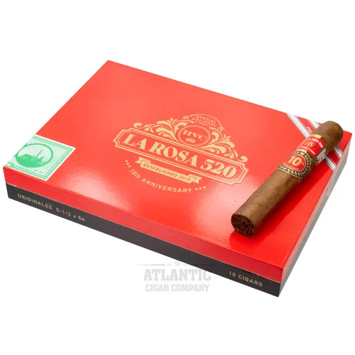 HVC La Rosa 520 10th Aniversario Originales (5-1/2x54)