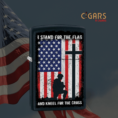 I Stand For Flag Zippo