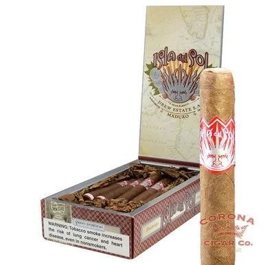 Isla del Sol Maduro by Drew Estate Grand Corona (5 x 44)