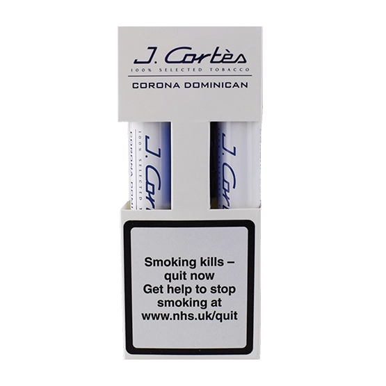 J. Cortes Corona Dominican Tubos Cigars – Pack of 2