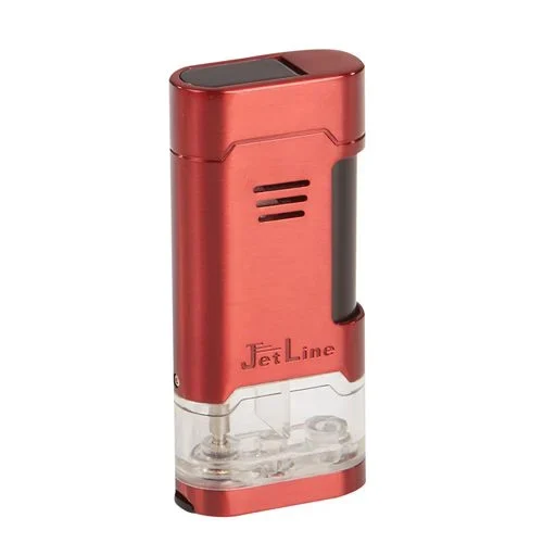 Jetline Mongoose Single Flame Lighter Red
