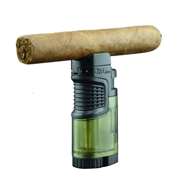 Jetline Mr. Fatboy Quad Flame Lighter Black