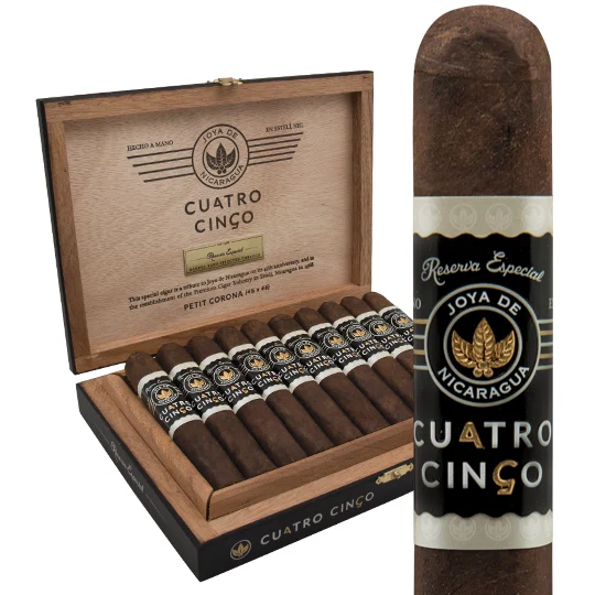 Joya De Nicaragua Cuatro Cinco Reserva Especial Double Robusto (5x56 / Box 10)
