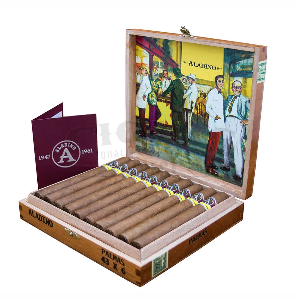 JRE 1947 Aladino 1961 Corojo Palmas Lonsdale